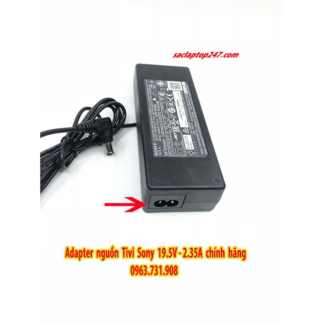 Adapter nguồn tivi Sony 19.5V 2.35A chính hãng