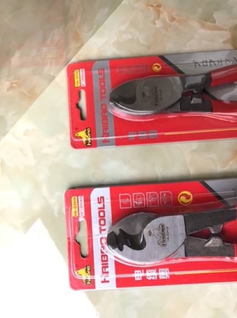 [CHÍNH HÃNG] Kìm cắt cáp Haibao 8”, 10”