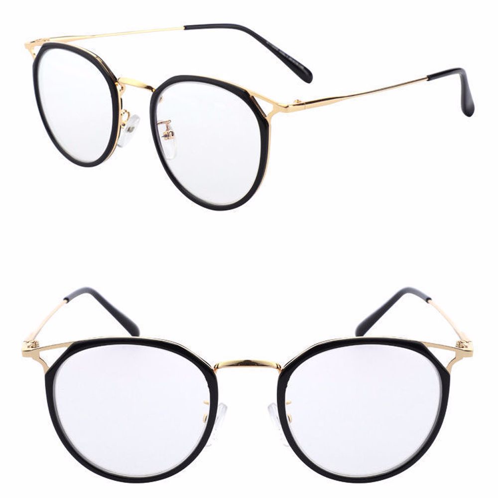 Kính Mát Gọng Kim Loại Chống Tia Sáng Xanh Chống Bức Xạ Bảo Vệ Mắt Phong Cách Hàn Quốc Thời Trang