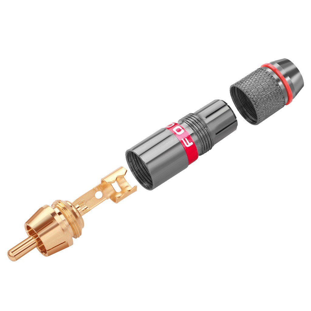 Đầu nối dây cáp âm thanh RCA chất lượng cao