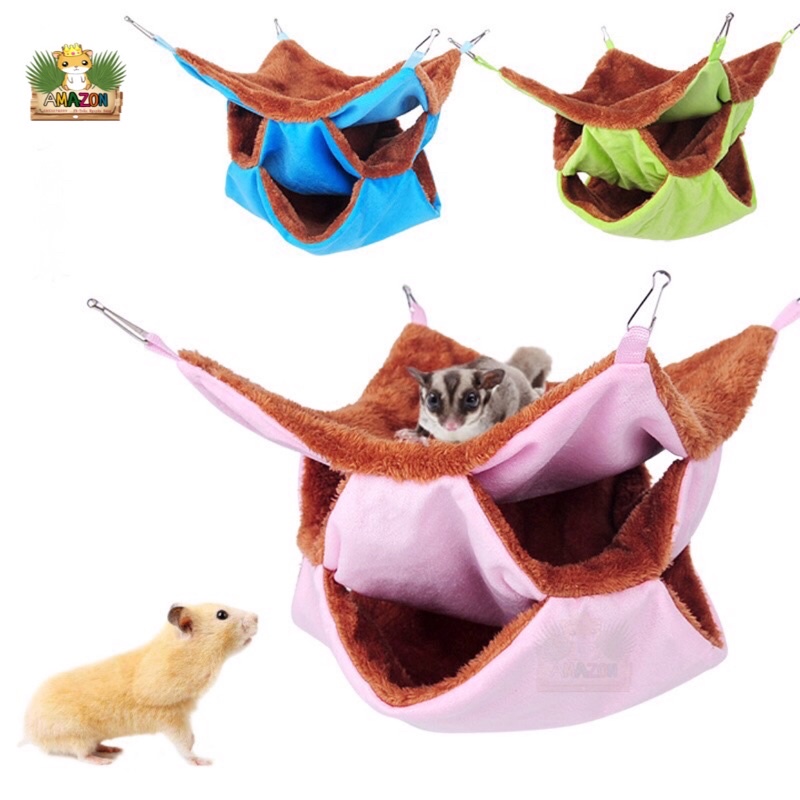 Nhà ngủ vải giữ ấm dành cho sóc &amp; Hamster