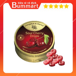 Kẹo Trái Cây Vị Cherry Cavendish & Harvey Đức