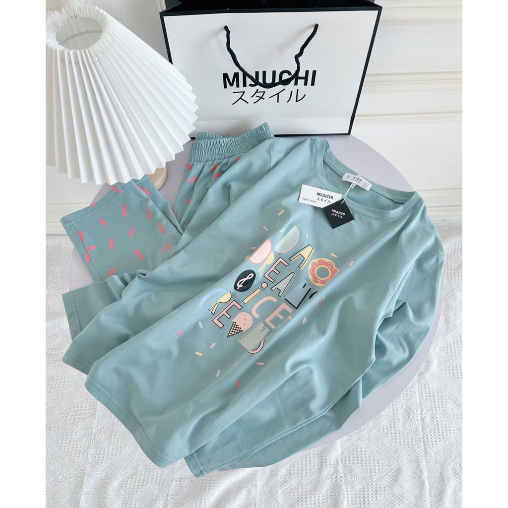 Các mã bộ đồ cotton