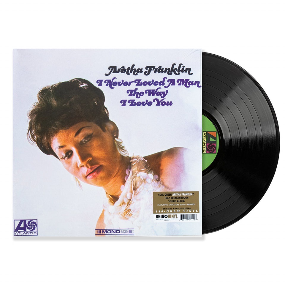 Aretha Franklin - I Never Loved a Man the Way I Love You (1967) - black Vinyl