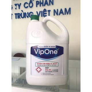 GEL SÁT KHUẨN TAY VIPONE - NƯỚC RỬA TAY SÁT KHUẨN CAN 4.5 LÍT