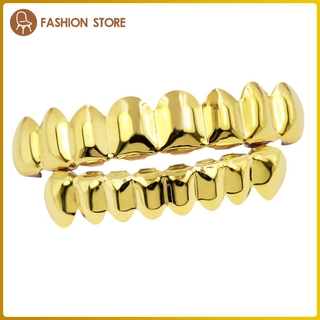 Grills 8 Răng Mạ Vàng 18k Hóa Trang Ma Cà Rồng