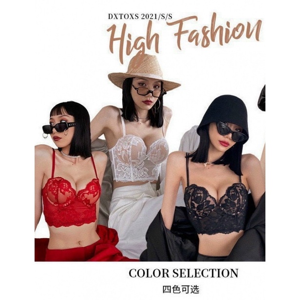 Áo bralete áo lót ren mềm nâng ngực V106