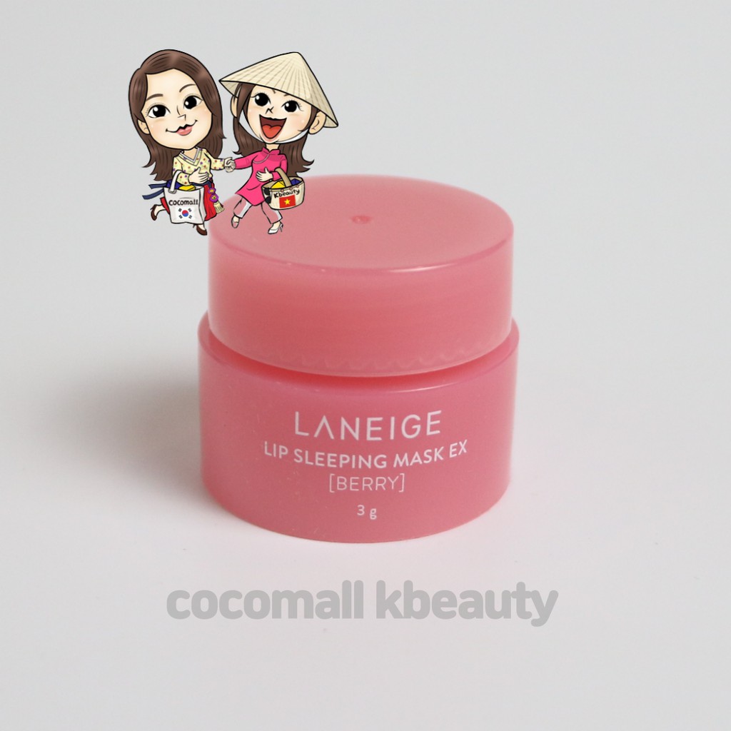 [PHIÊN BẢN CẢI TIẾN] Mặt Nạ Ngủ Dưỡng Ẩm Môi Và Phục Hồi Môi Thâm Laneige Lip Sleeping Mask EX Mini 3g  COCOMALL KBEAUTY | BigBuy360 - bigbuy360.vn