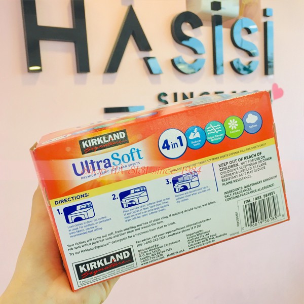 Khăn Giấy Thơm KIRKLAND - Fabric Softener - 250 Tờ