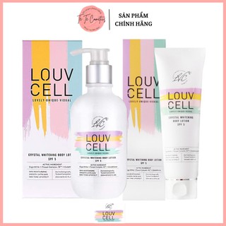 Kem LOUV CELL, Kem Body Dưỡng Trắng Da Louv Cell Hàn Quốc 120 ML-250 ML