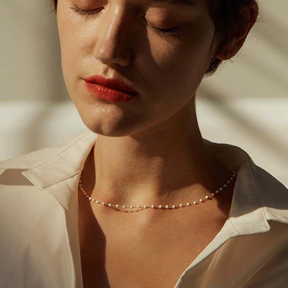 Dây Chuyền Ngọc Trai Thời Trang Dành Cho Nữ