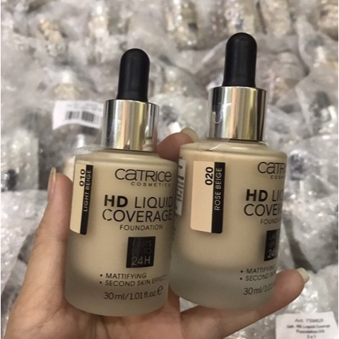 RẻChấtKem nền CATRICE HD Liquid🇩🇪🇩🇪🇩🇪 Coverage