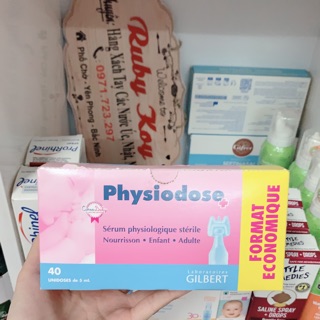 Nước muối sinh lí Physiodose