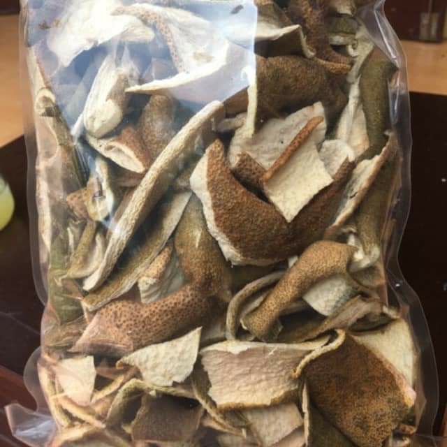 Vỏ bưởi sấy khô