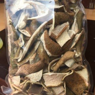 Vỏ bưởi sấy khô