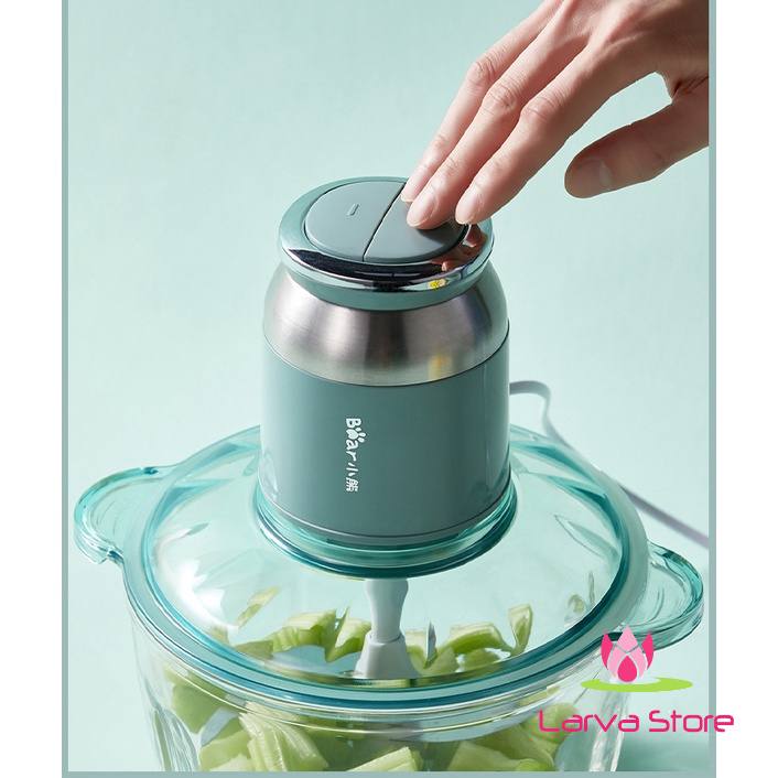 Máy Xay Thịt Bear 2.5L QSJ-C04R8S Động Cơ Mạnh Mẽ Xay Nhuyễn Mịn Nhanh Mọi Loại Thực Phẩm