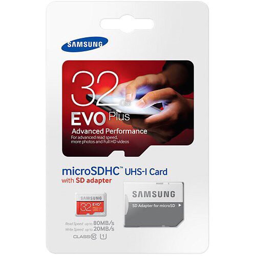 Thẻ nhớ micro SD hiệu Samsung với dung lượng 32GB/64GB/128Gb/256Gb chính hãng