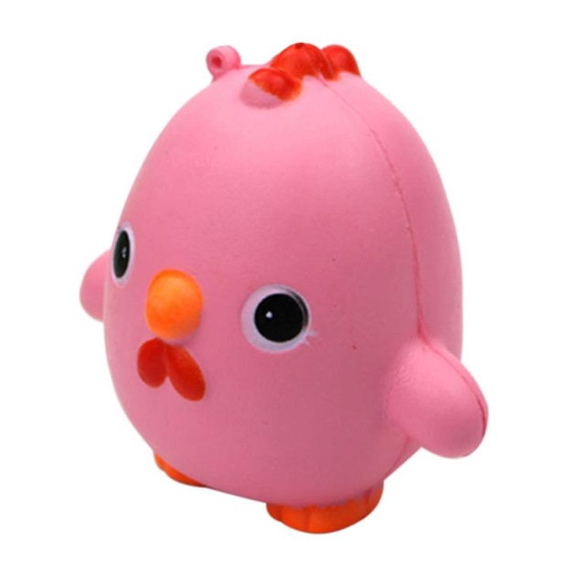 Đồ Chơi Squishy Hình Gà Con 11cm Dễ Thương 5.17