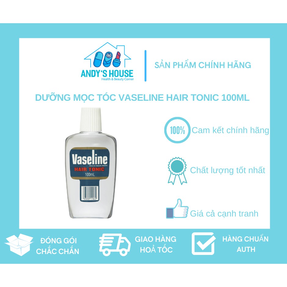 Dầu Dưỡng Mọc Tóc - Hãng Vaseline 100ml