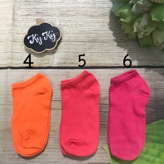 Vớ trơn cổ ngắn (được chọn màu)