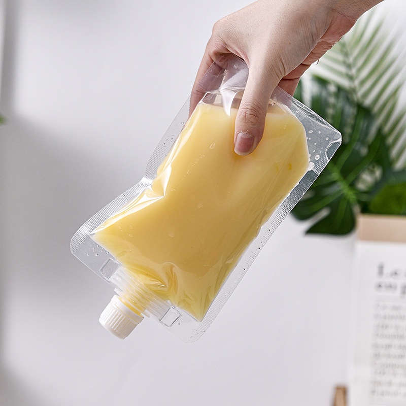 Túi Đựng Nước Ép / Trà Sữa / Bia Có Thể Tái Sử Dụng Dung Tích Lớn