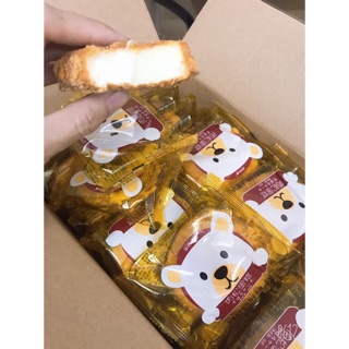 Thùng 30 Chiếc Bánh Ruốc Gấu Nội Địa