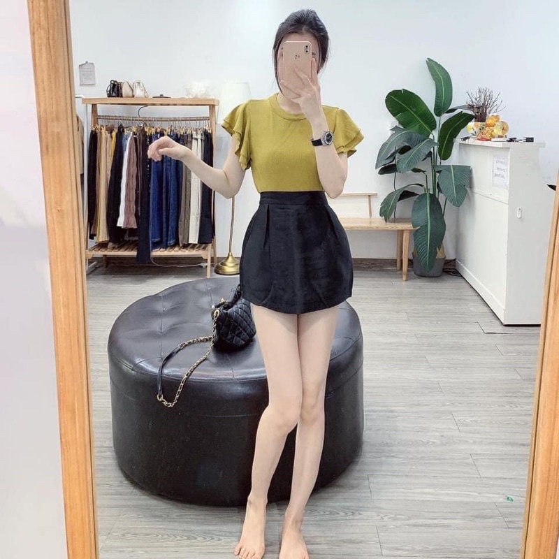 Áo len tay bèo cánh tiên siêu hot hit | BigBuy360 - bigbuy360.vn