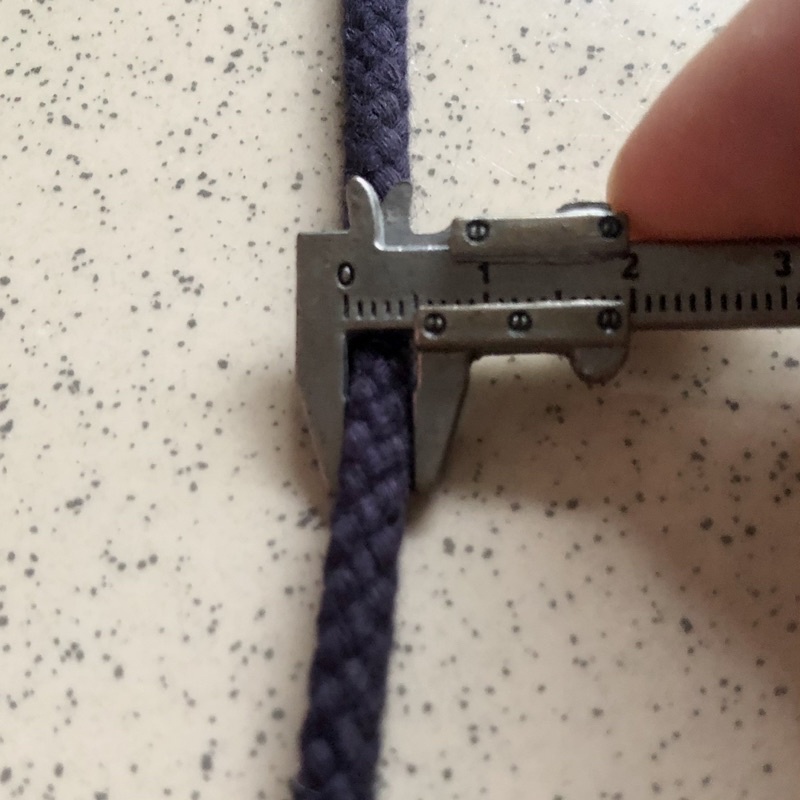 20 mét - Dây cotton 4mm mắc na lõi gộp siêu chắc dùng làm macrame, trang trí, thời trang, căng lều, dây phơi