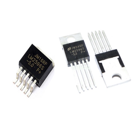 IC nguồn Buck LM2596S LM2596T TO220 TO263 SMD Hạ áp ổn áp DC-DC LM2596 LM2576HVT LM2596HVS 3V3 5V 12V ADJ LM2596S-
