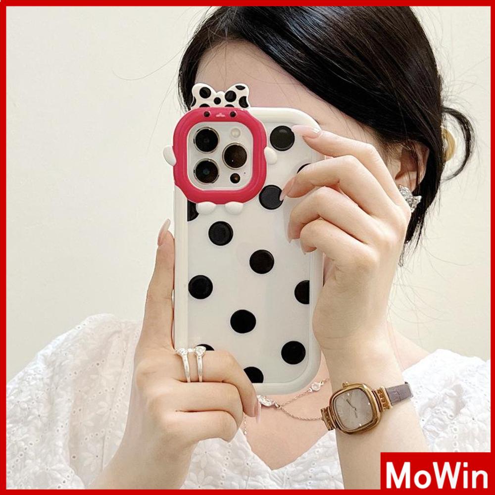 iPhone Case Silicone Soft Case Clear Case Airbag Shock Resistant Protection Camera Smooth Feel Colorful Dot Compatible For iPhone 11 Pro Max 13 Pro Max 12 Pro Max 7Plus xr XS Max
