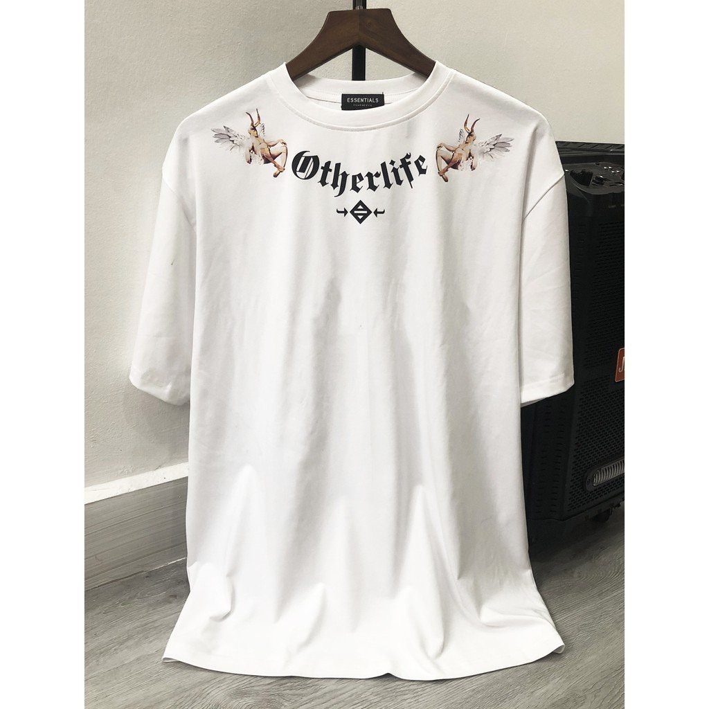 Áo thun tay lỡ Mikenco ác quỷ Otherlife, form rộng, áo phông nam nữ unisex, oversize