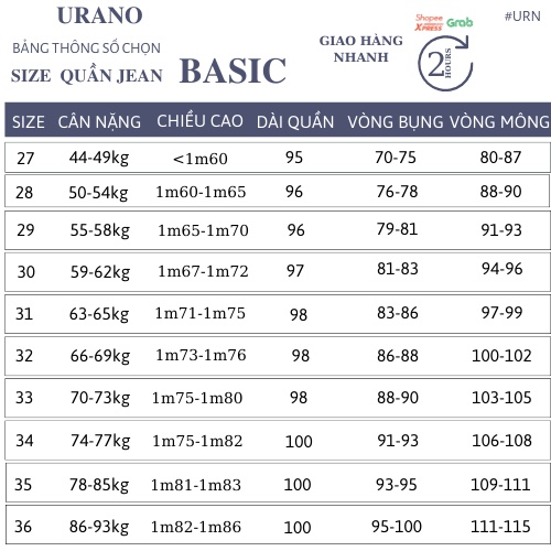 Quần jean baggy nam, quần baggy nam ống suông rộng co giãn 4 chiều Ulzzang thời trang Urano - JBG04