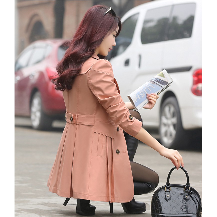 Áo khoác Kaki xếp ly thời trang -MS0043AK