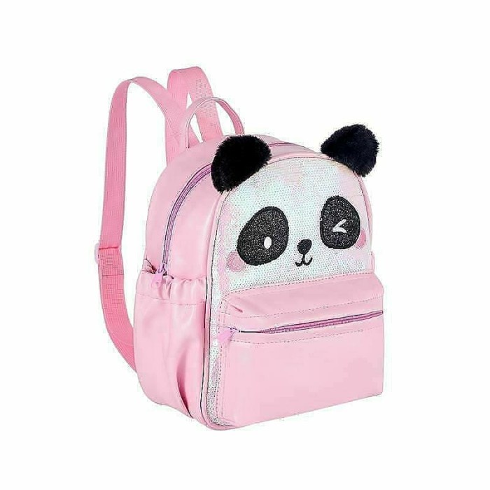 Túi gấu trúc BACKPACK PAUD / TK chất lượng cao - màu hồng cho trẻ em