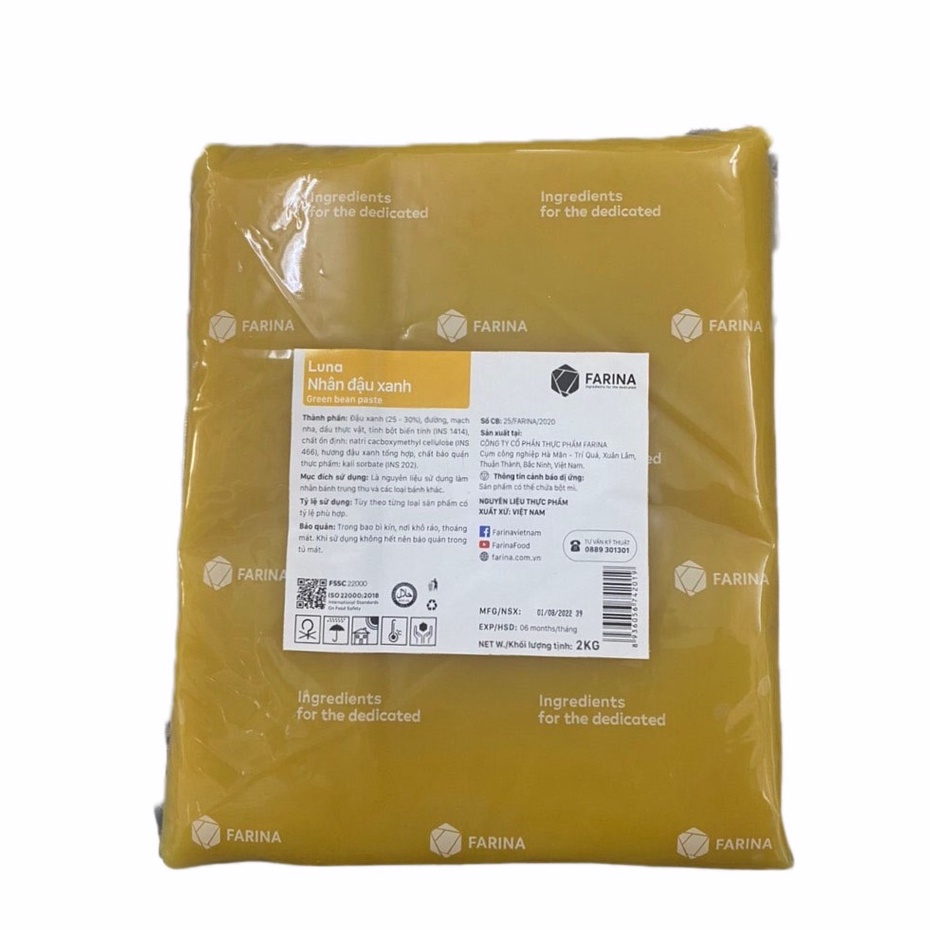 Nhân Bánh Farina Luna loại 2kg