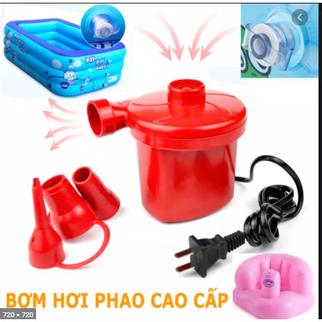 Bơm Hút Chân không - Bơm hơi cho bể phao bơi - Hút chân không túi quần áo - bơm chuyên dụng