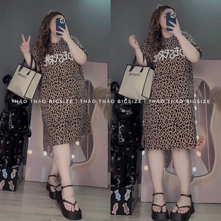 Đầm beo dáng suông - MÚP BIGSIZE 60-100KG