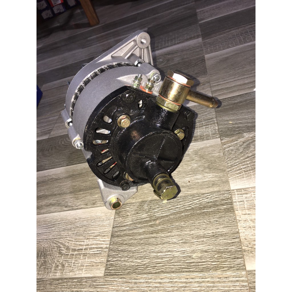 Sản phẩm gia đình làm: Máy phát điện 12v có bơm JFWB19 750w tê tê bê vê RIN xanh nước