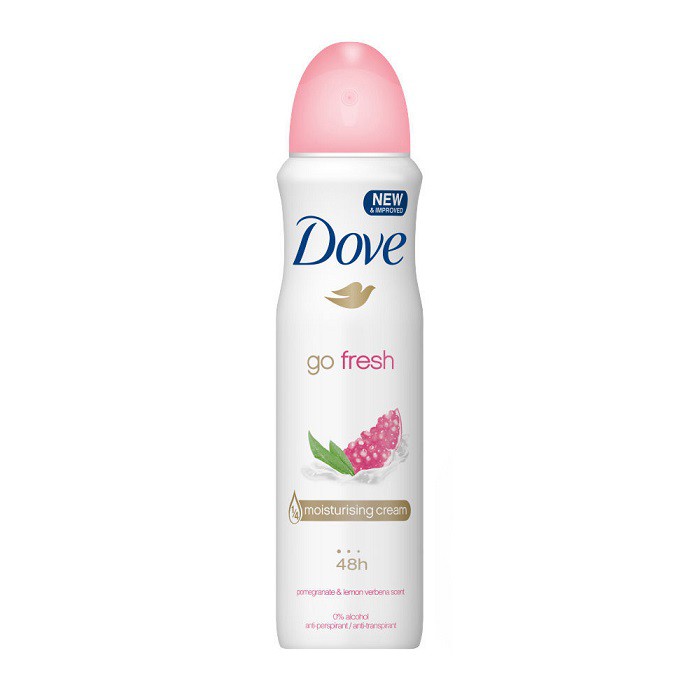 Xịt Khử Mùi Dove Go Fresh Nữ 150ml