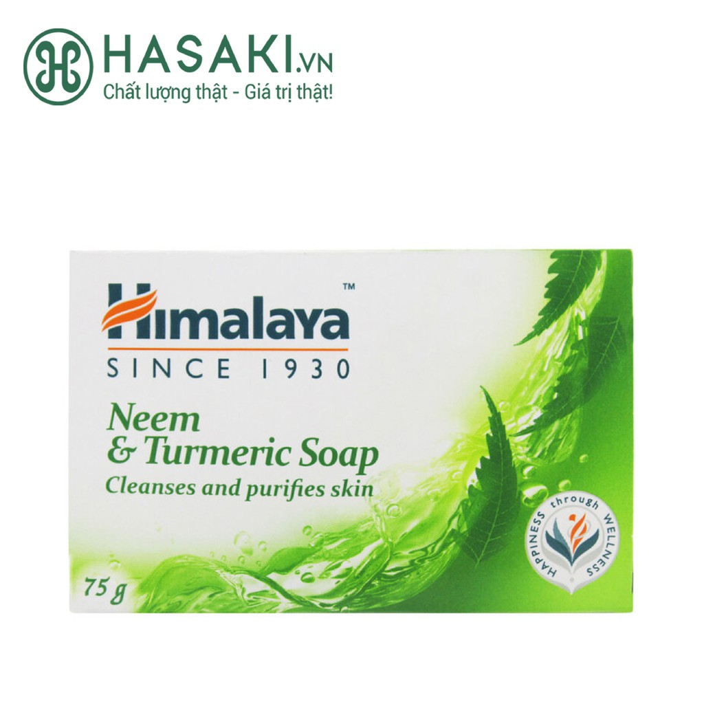 Xà Phòng Himalaya Herbals Từ Neem, Nghệ Tây 75g