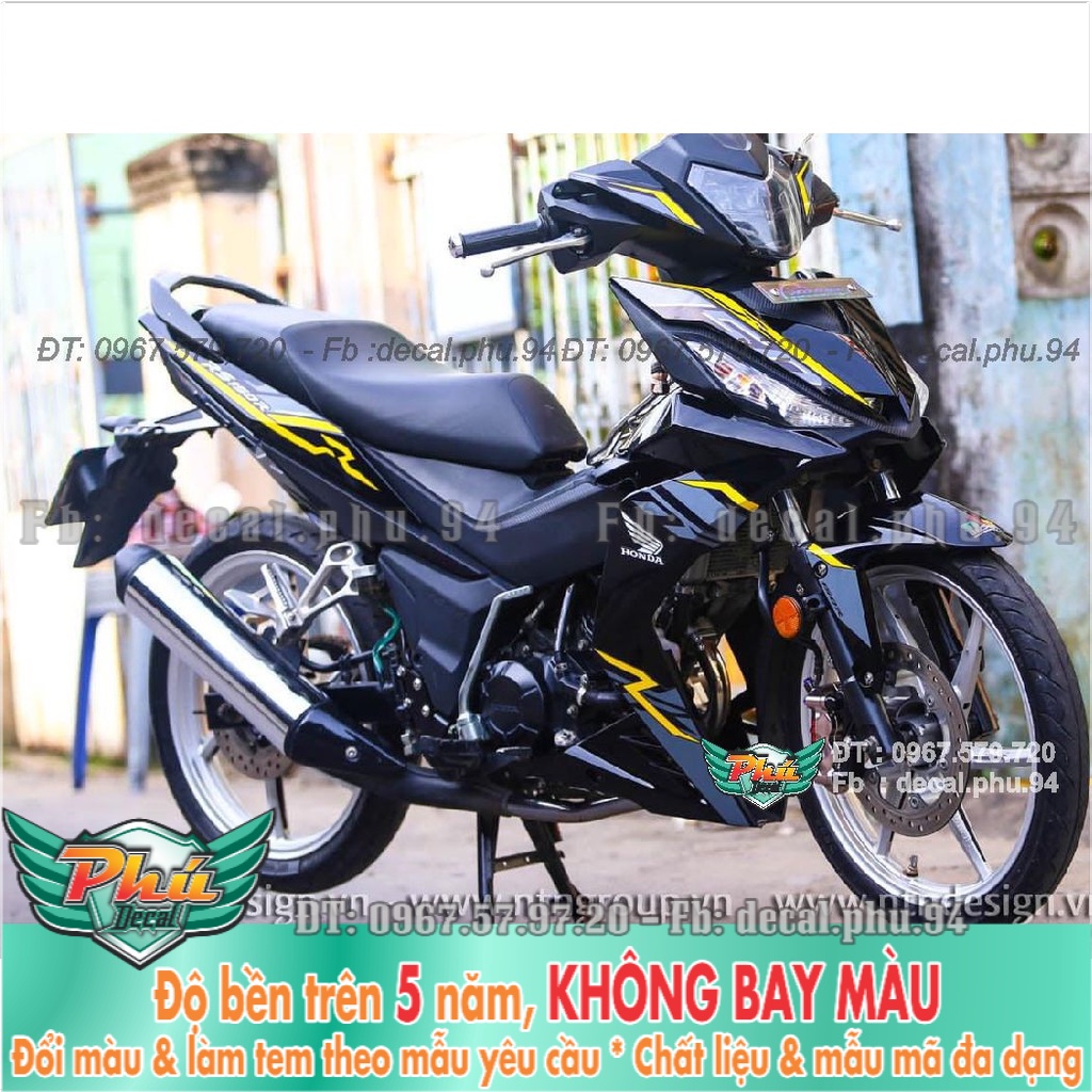 Tem Rời Winner đen nhám Rs (K) -1