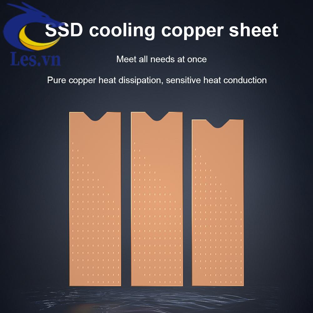 Tấm Tản Nhiệt SSD JEYI i-Copper Bằng Đồng Cho Laptop