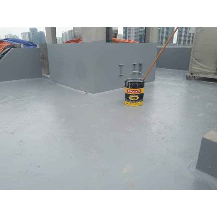 Sơn chống thấm neomax 820 loại 8kg  gốc polyurethane chống thấm cho mái nhà, nhà vệ sinh, ban công