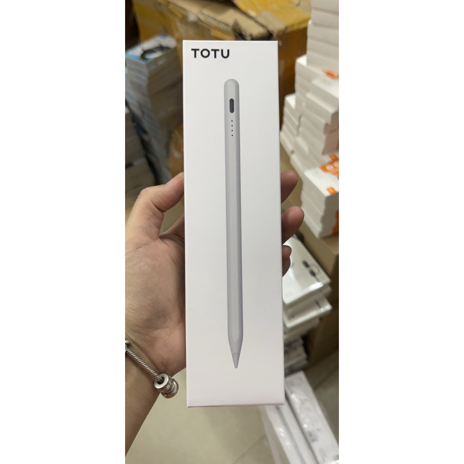 Bút cảm ứng TOTU ACTIVE Stylus Pen chống tì tay cho APPL.E IPa.d 9.7 10.2 11 12.9 MINI 10,5  PIN TỐT GIÁ TỐT P1