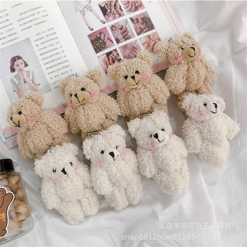 Móc Khóa Hình Gấu Teddy Xinh Xắn Đáng Yêu