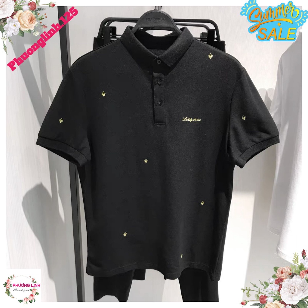 ÁO NAM CỔ ĐỨC 3 MÀU ĐEN TRẮNG GHI- Mẫu mới | BigBuy360 - bigbuy360.vn