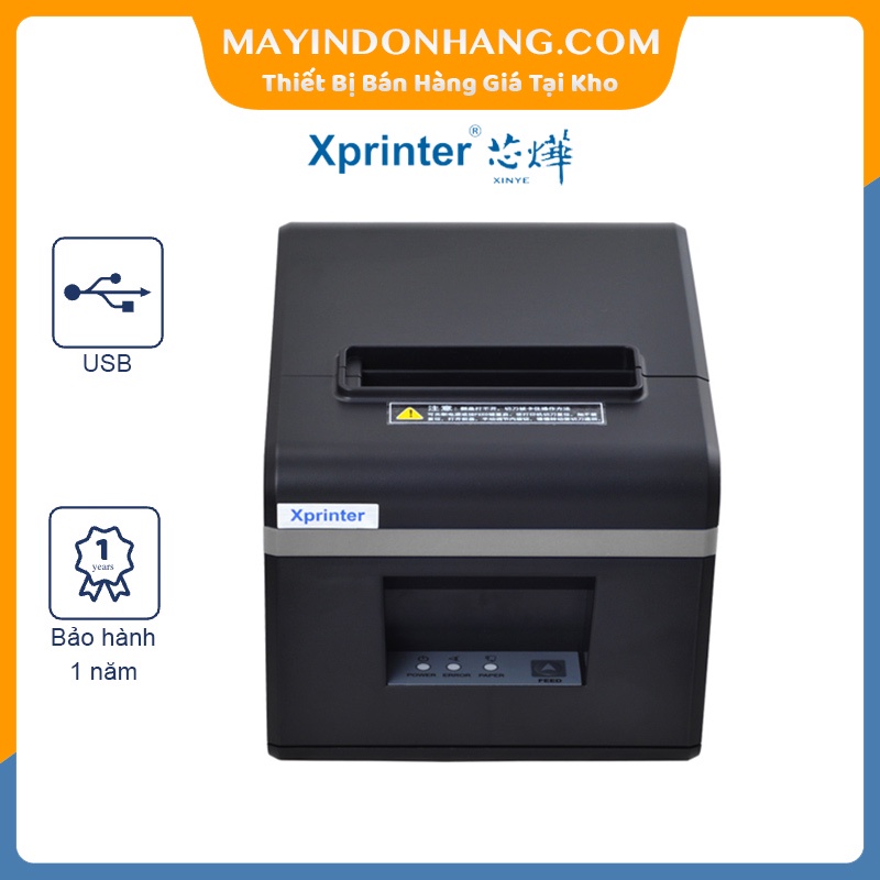  Máy in bill - máy in hóa đơn Xprinter N200H hoặc Xprinter K200L USB hàng Xịn hơn