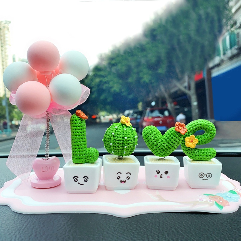Cây Xương Rồng Trang Trí Bảng Điều Khiển Xe SUV Cab Dành Cho Người Lớn