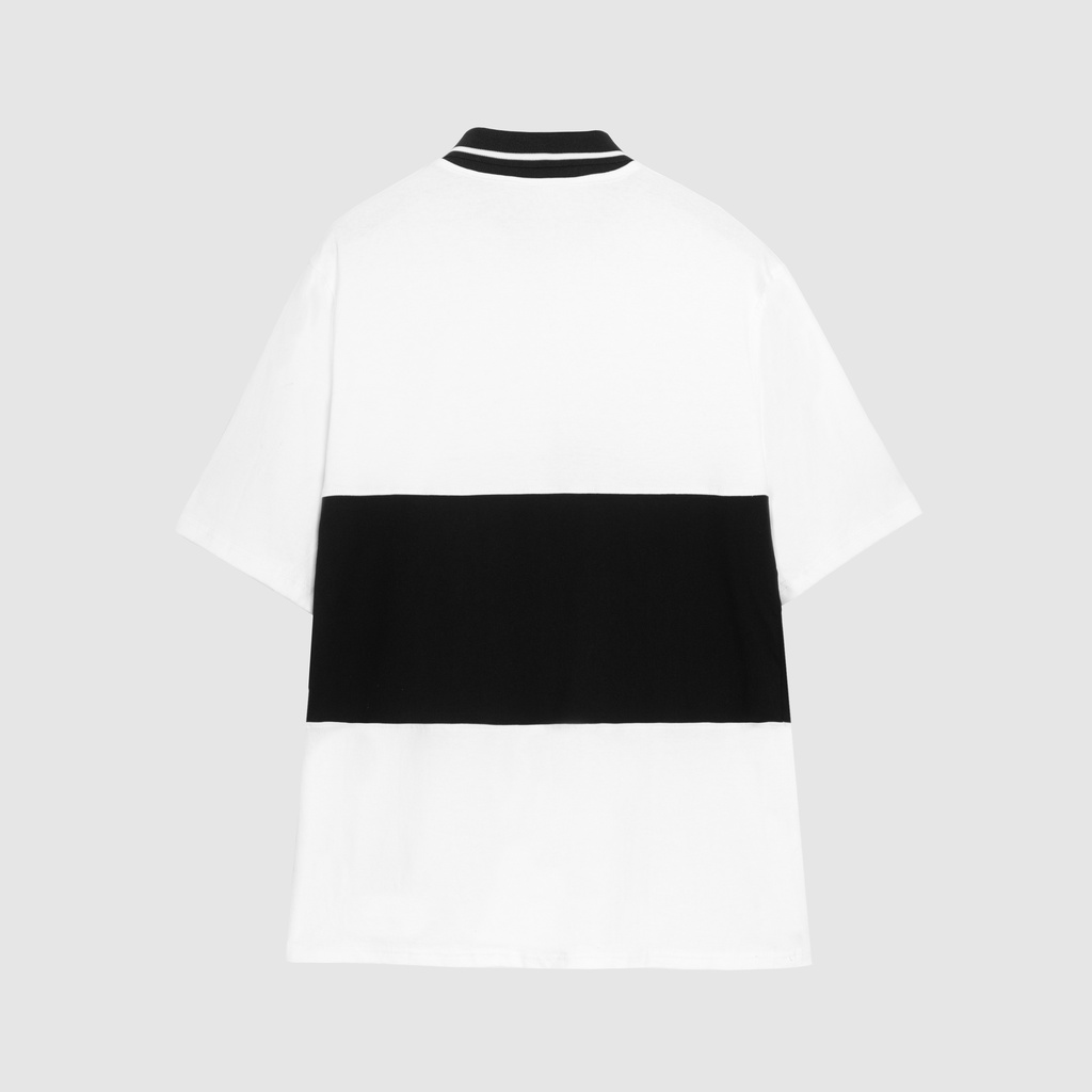 Áo polo nam nữ 4lucky 6301 , tay lỡ form rộng unisex