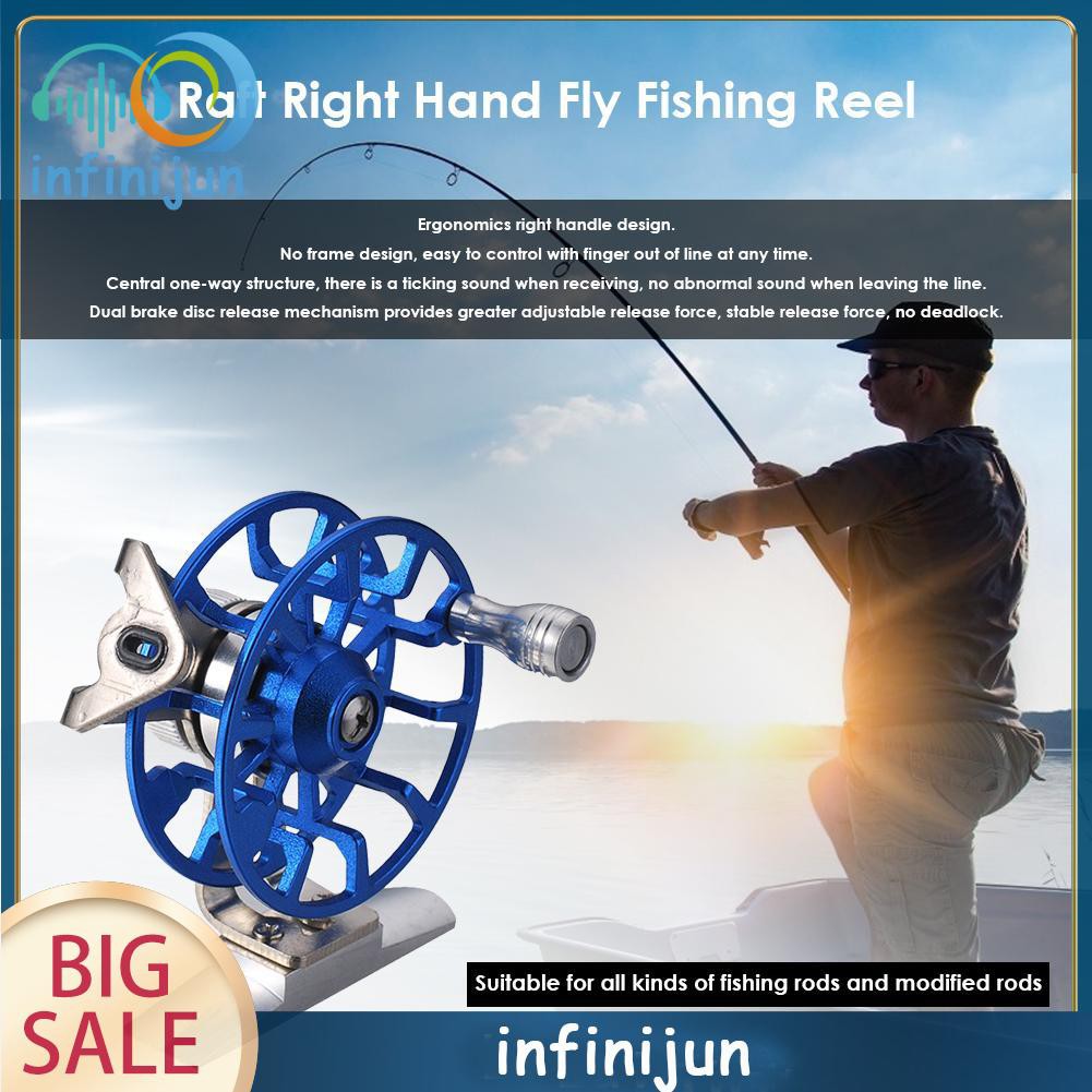 Guồng quay cần câu cá bằng kim loại và nhựa siêu nhẹ tiện lợi